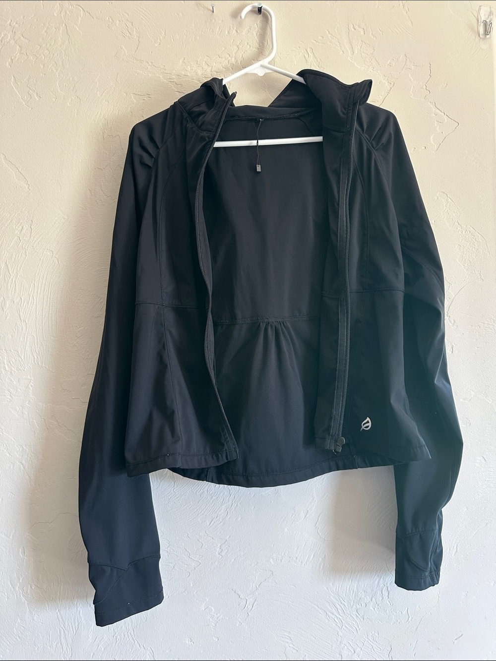 P'tula Black Hooded Utility Jacket